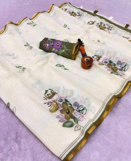 Vastrangan digital printed whole sale sarees